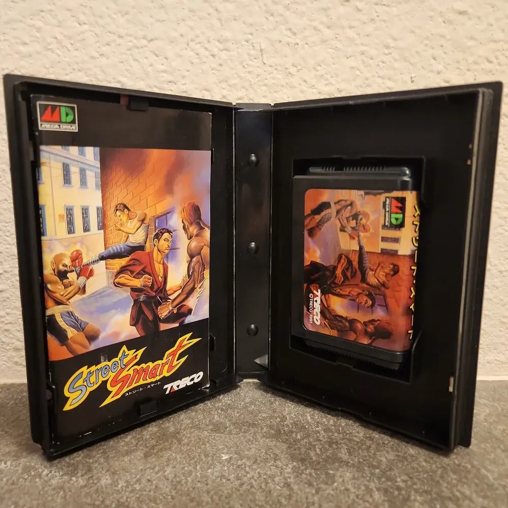 Game - Street Smart (CIB) - Genesis / Mega Drive [JAP Import] - Sega